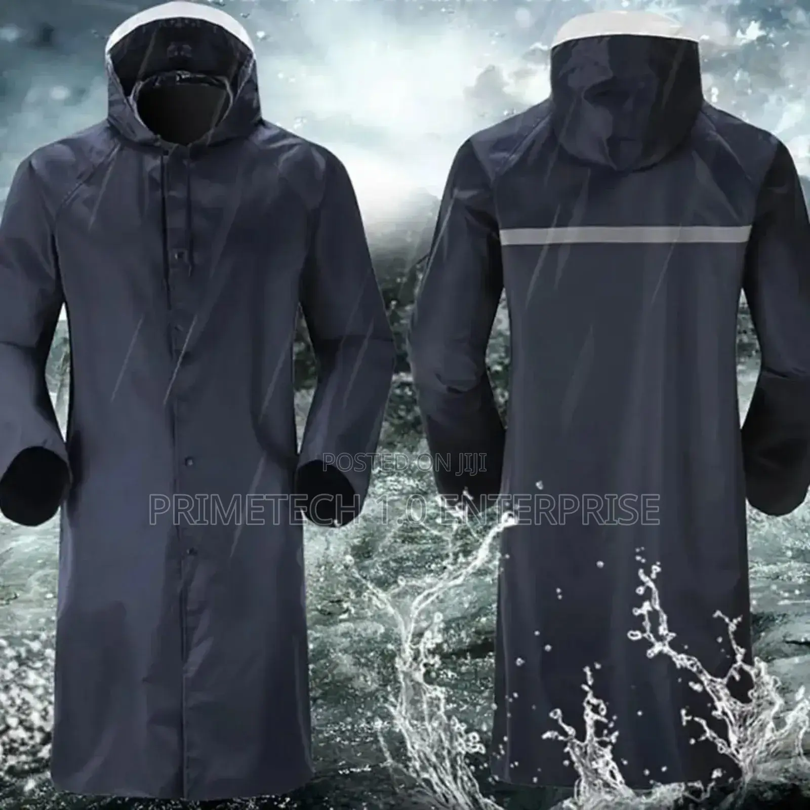 Adult Rain Coat With Cap