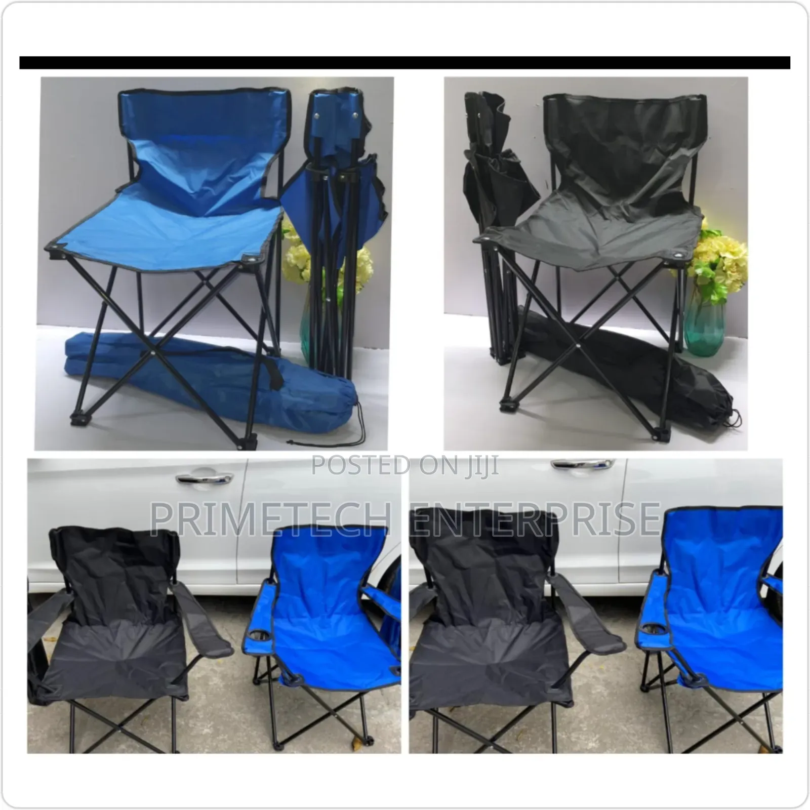 Standard Camping Chairs -(Load 200kg)