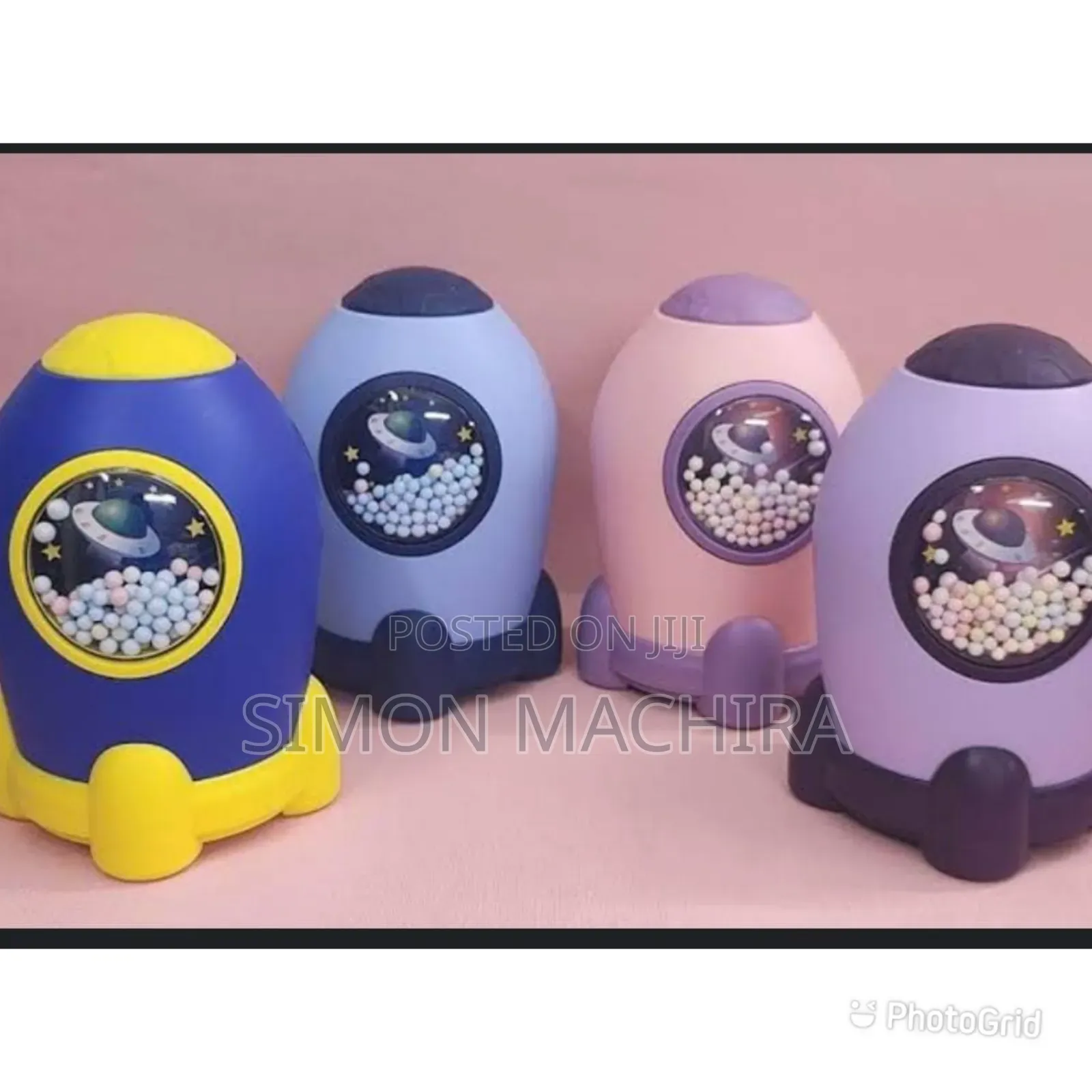 Kids Rocket Piggy Bank