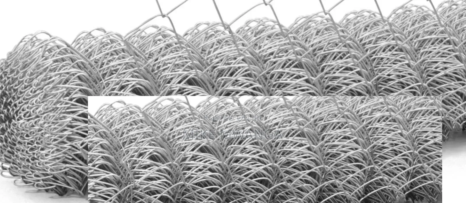 12.5g Chain Link Wire, 65x65, 10ft (Galvanizedl