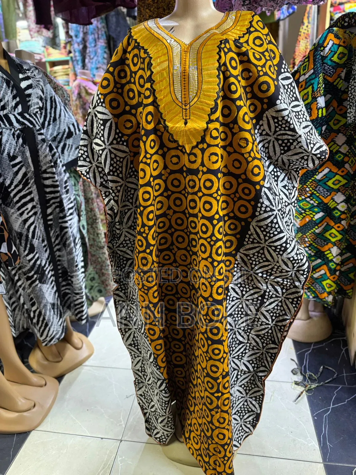 Fabrics Kitenge Long Dress Available