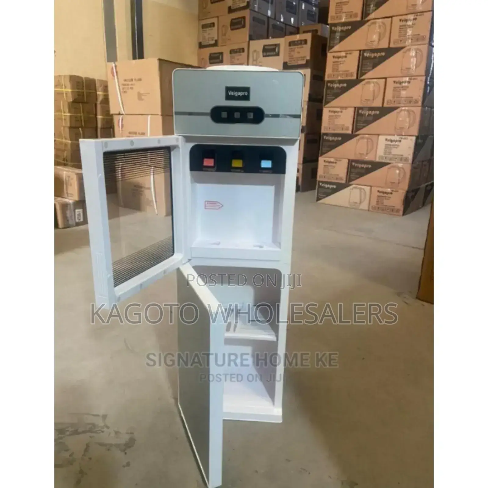 With Cup Cabinet - Ailions 3tap Water Dispenser