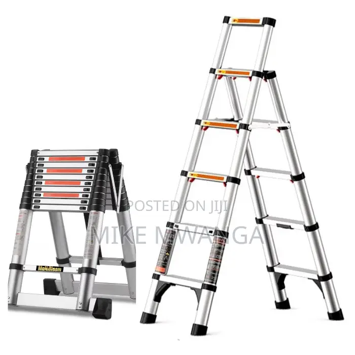 150 Kg Stable 5-Step a-Type Double-Sided Ladder