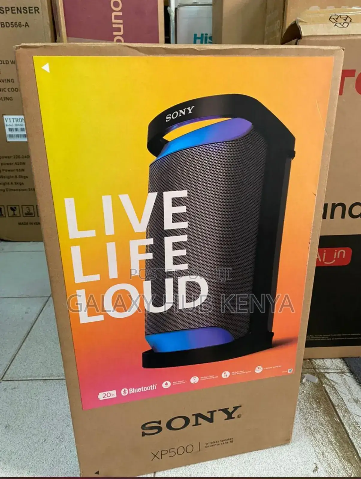 Sony Xp500 X-Series Portable Wireless Speaker