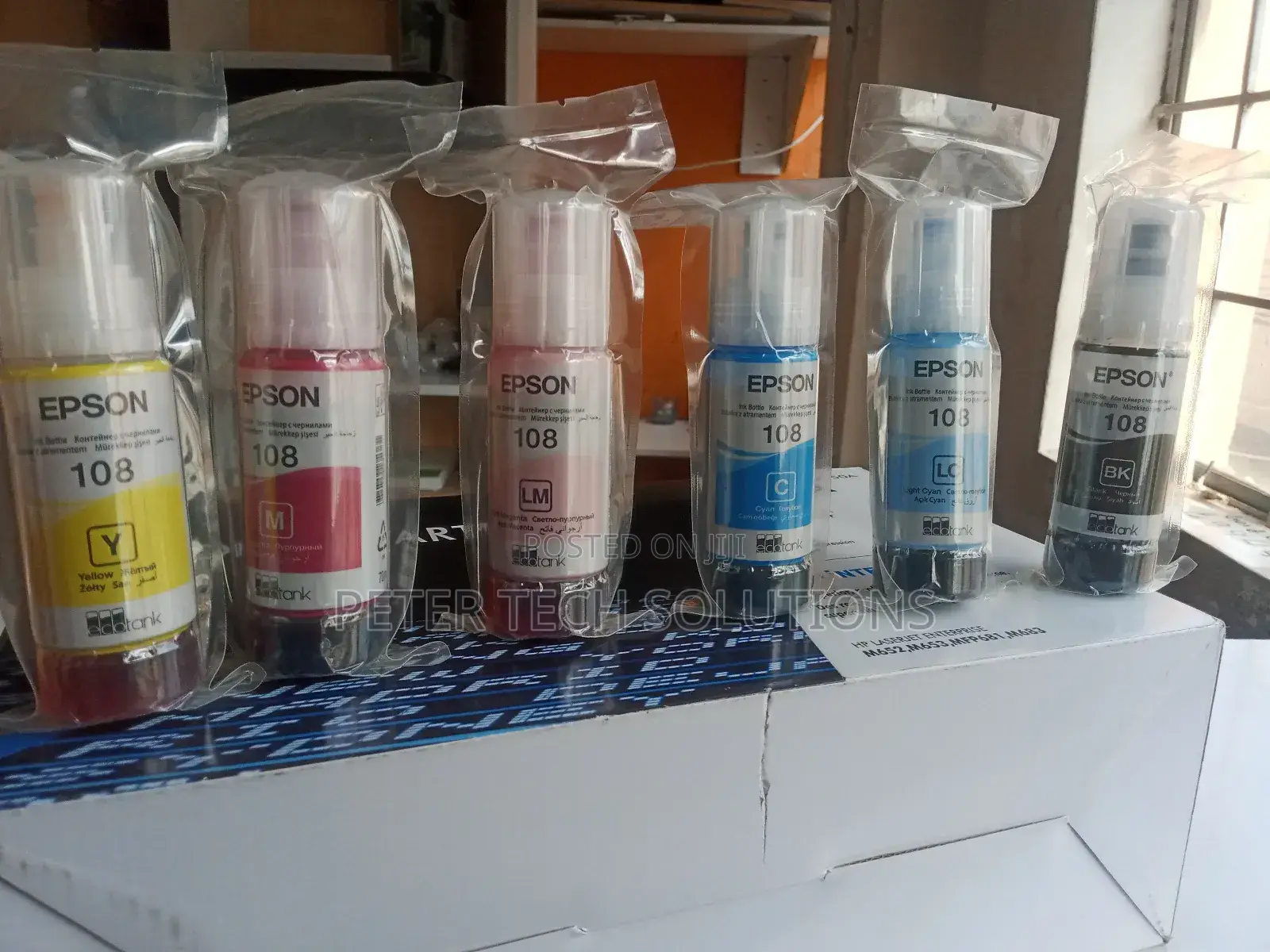 Epson 108 Inks Ecotank 6 Color