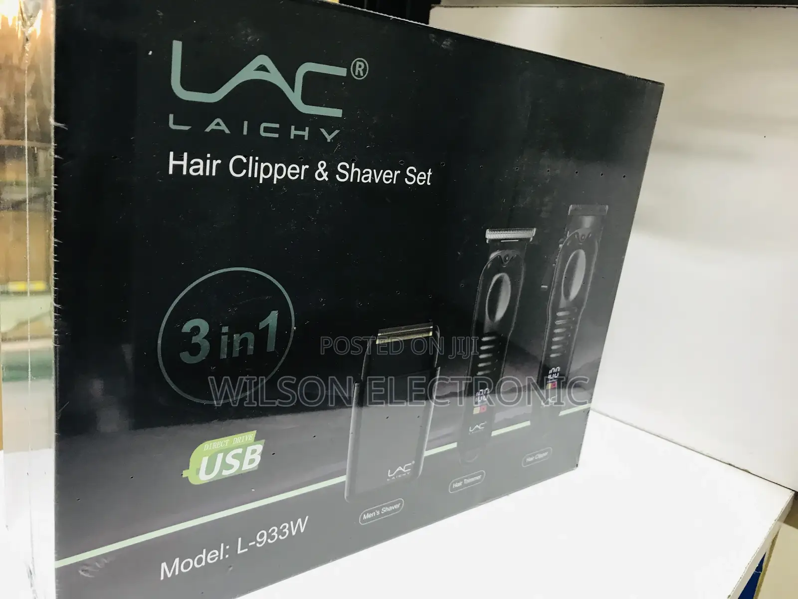 Laichy Rechargeable Hair Clipper Set
