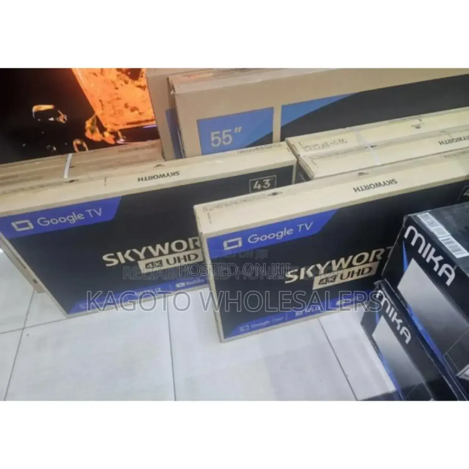 4kuhd Skyworths 55inches Smart Tv