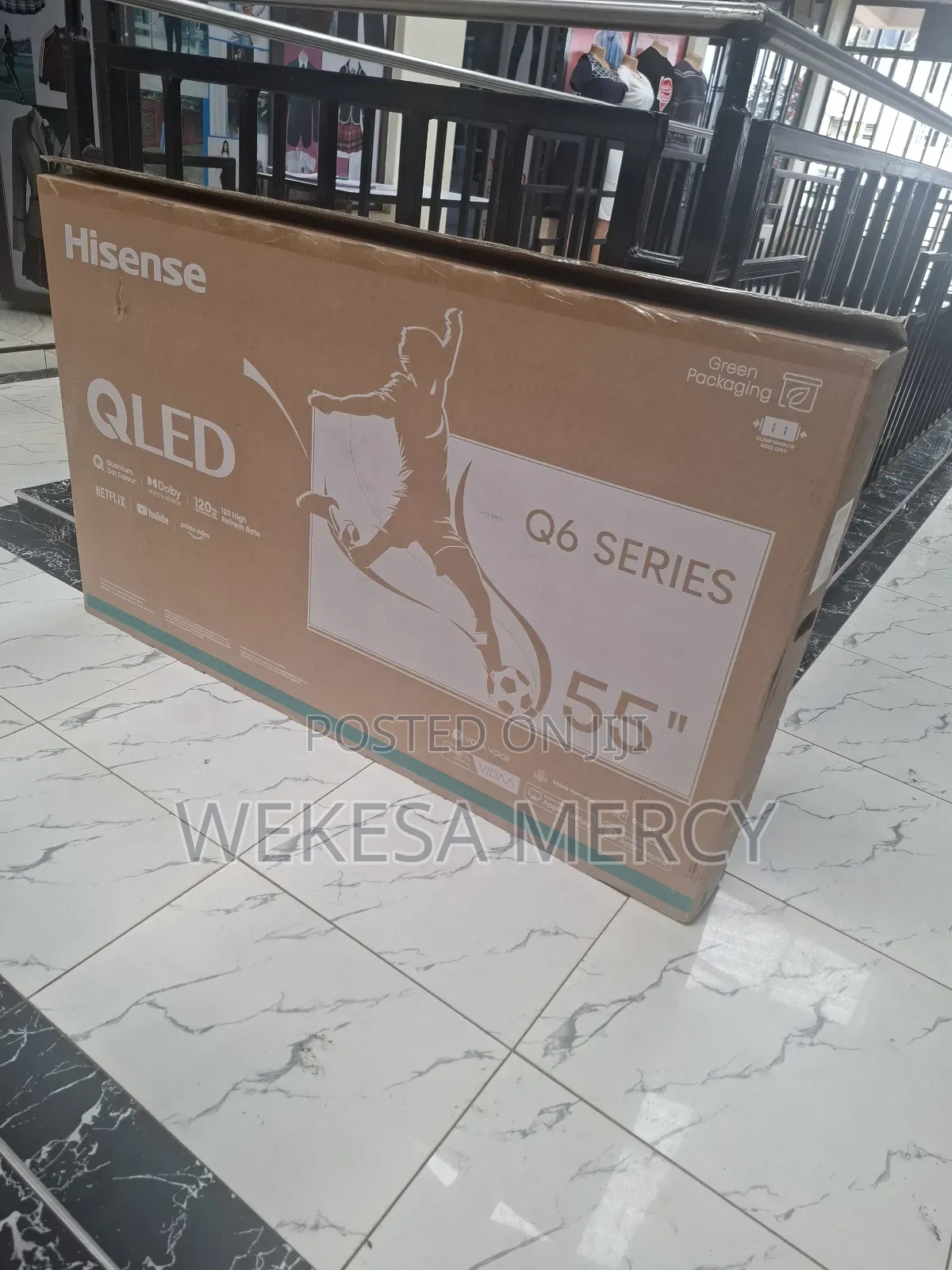 Hisense 55 Inch 55q6nken Qled Series Tv