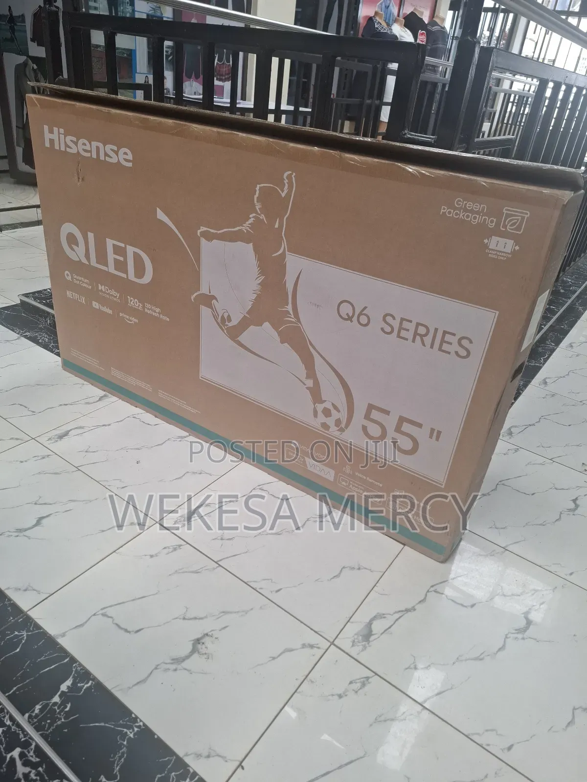 Hisense 55 Inch 55q6nken Qled Series Tv