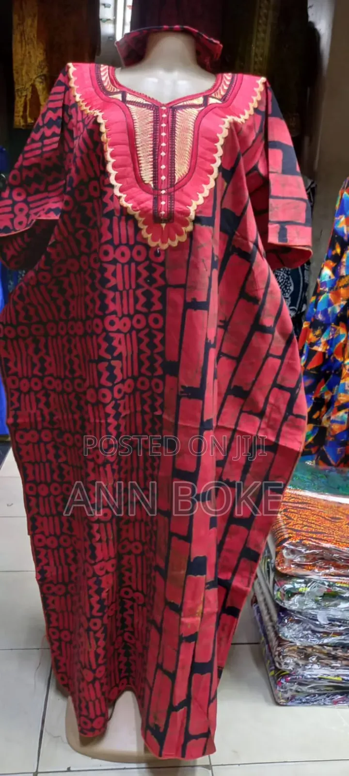 Western African Kitenge Dress