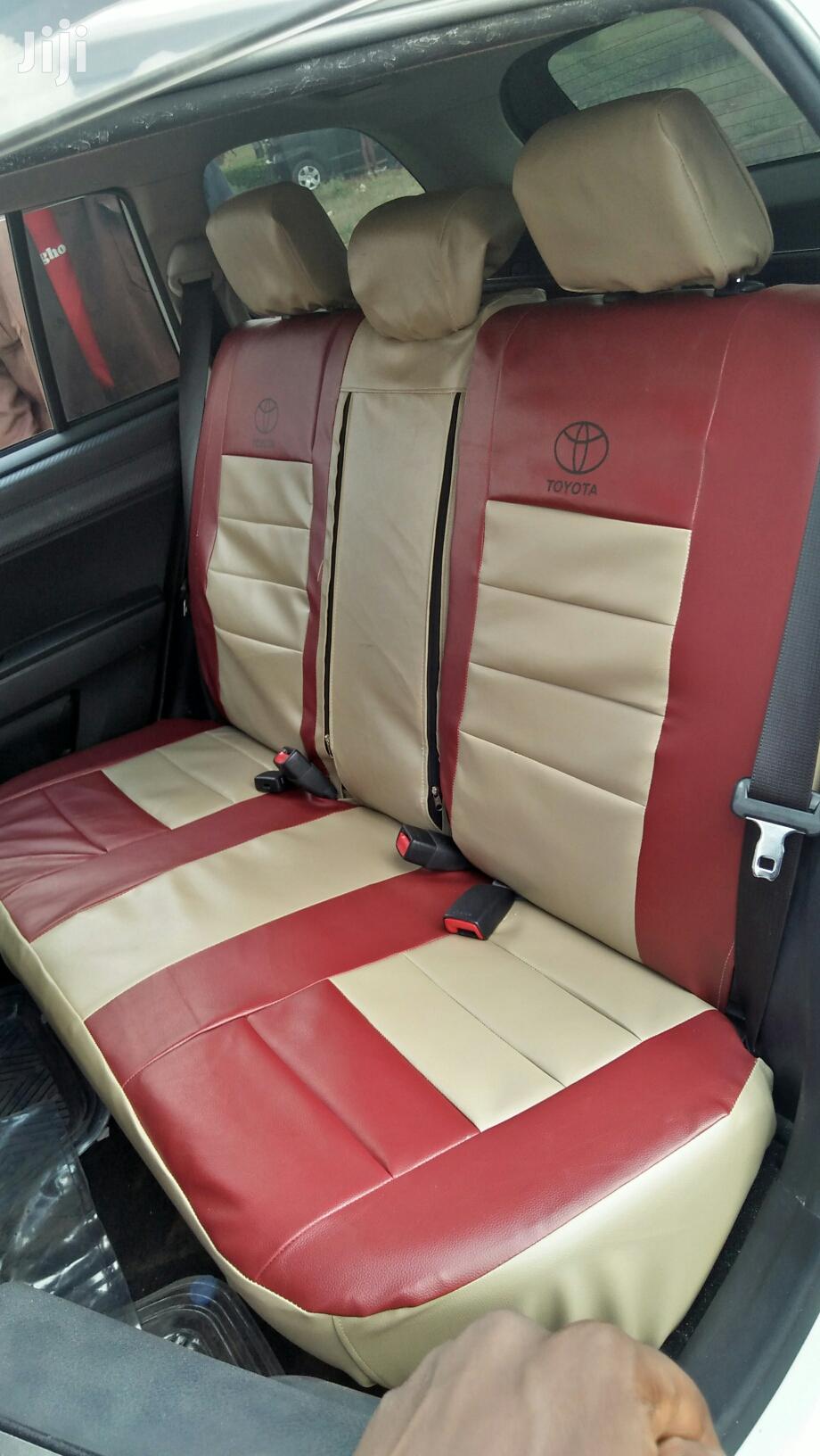 Maroon Seat Covers