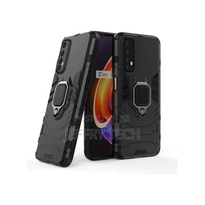 360°Rotating Ring Kickstand Back Cover for Realme 7