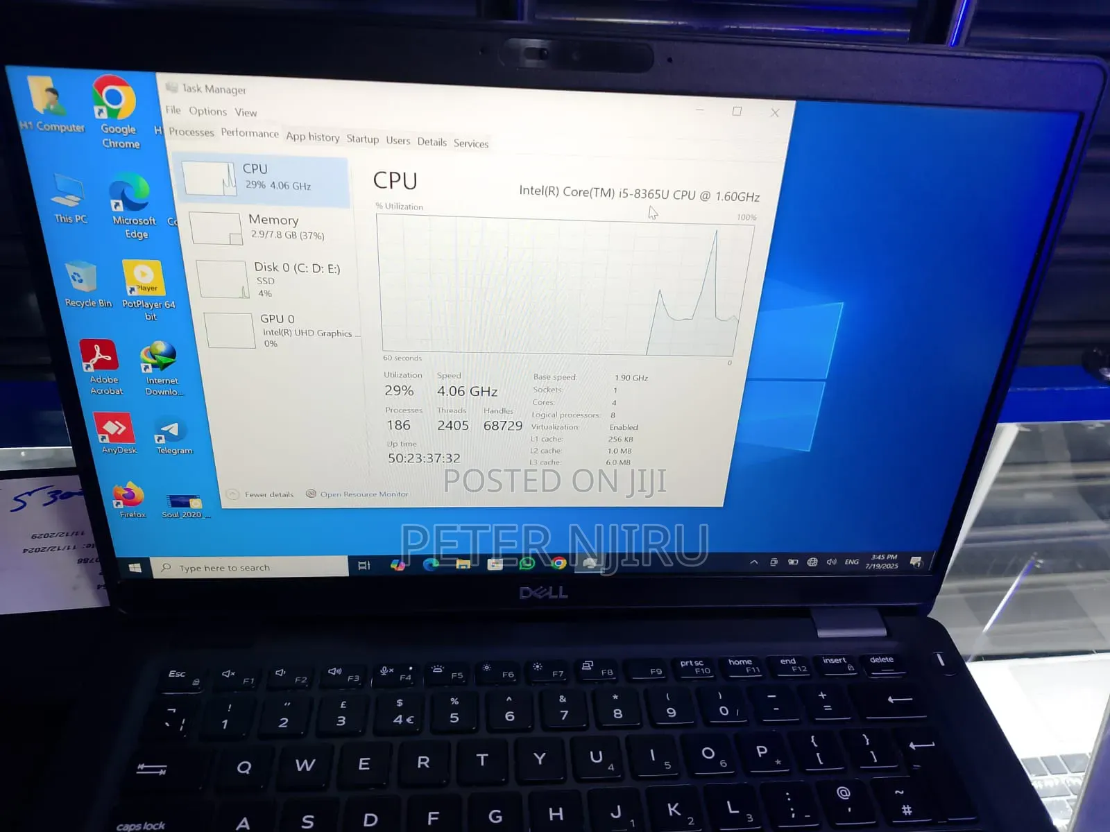 Laptop Dell Latitude 5300 8GB Intel Core I5 SSD 256GB