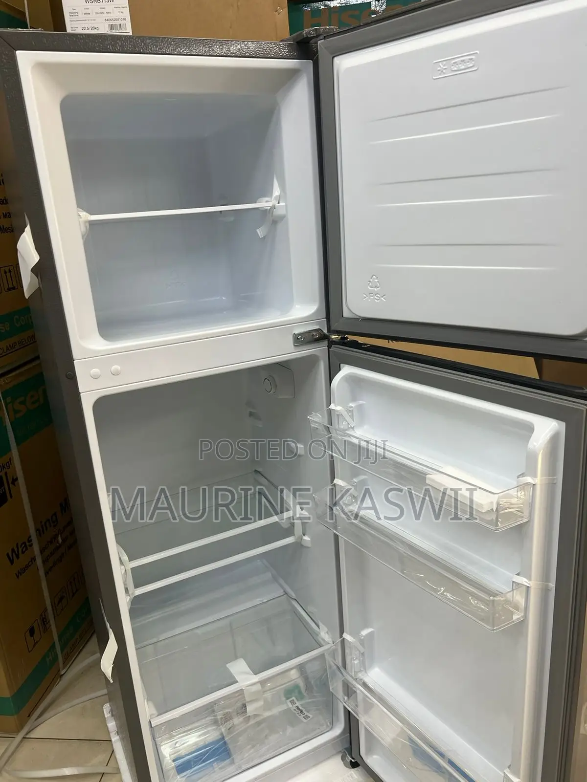 Hisense Double Door 154 L Refrigerator (2025