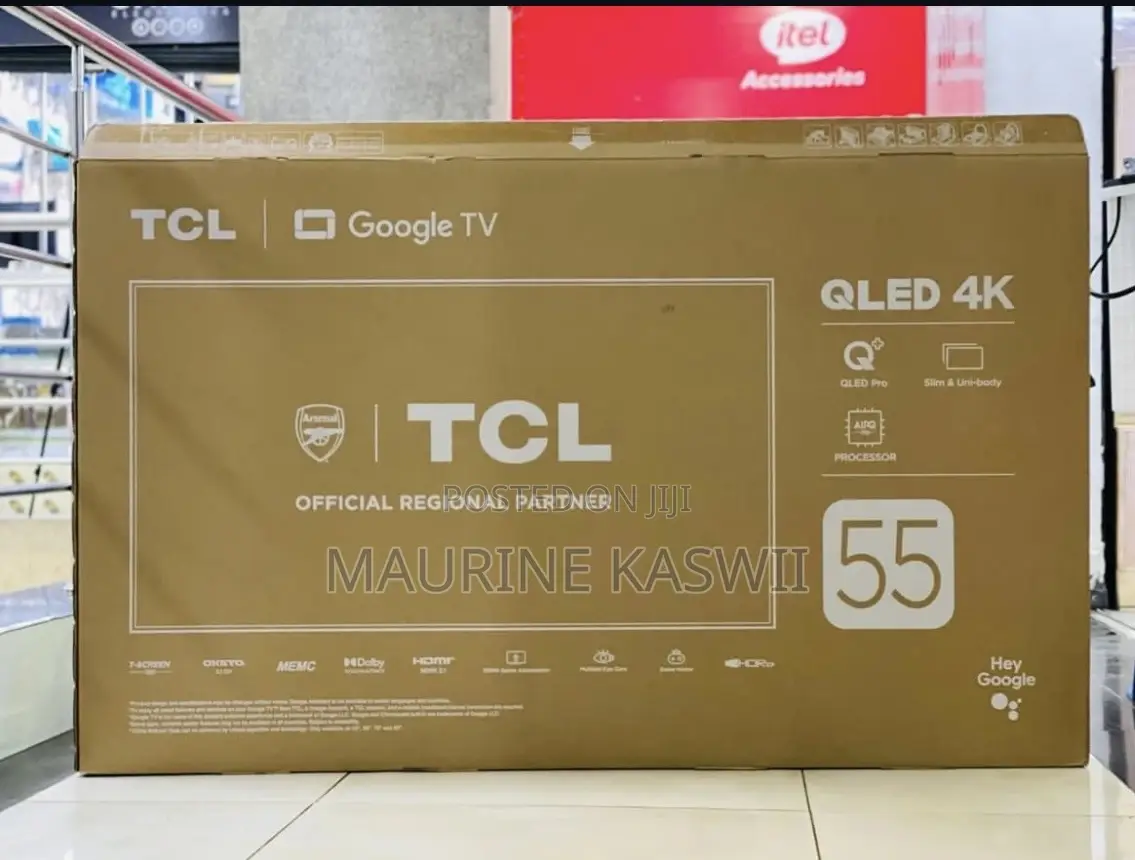 TCL 55” C655 Google Frameless (2025)Model