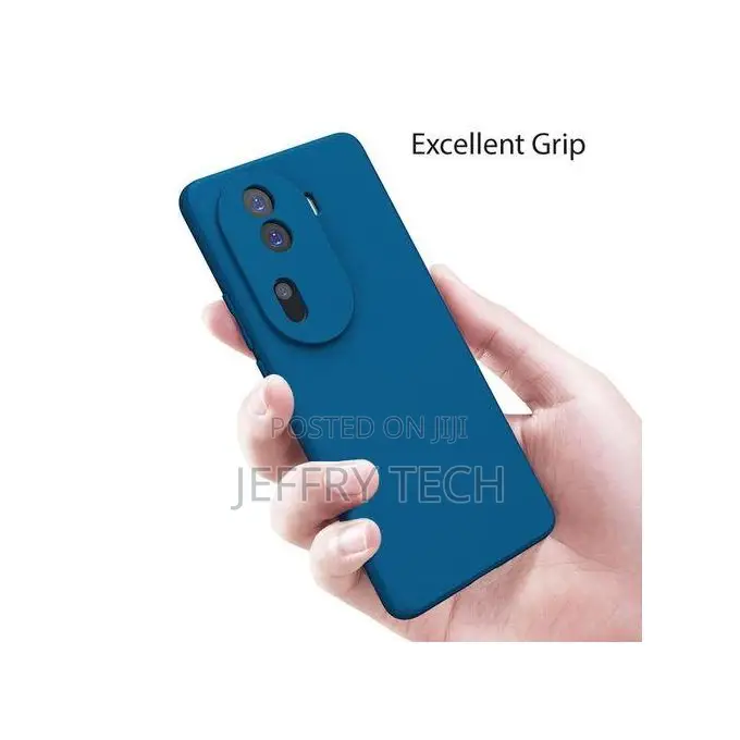 Liquid Silicone Back Case Cover for Oppo Reno 11 Pro 5g Micr
