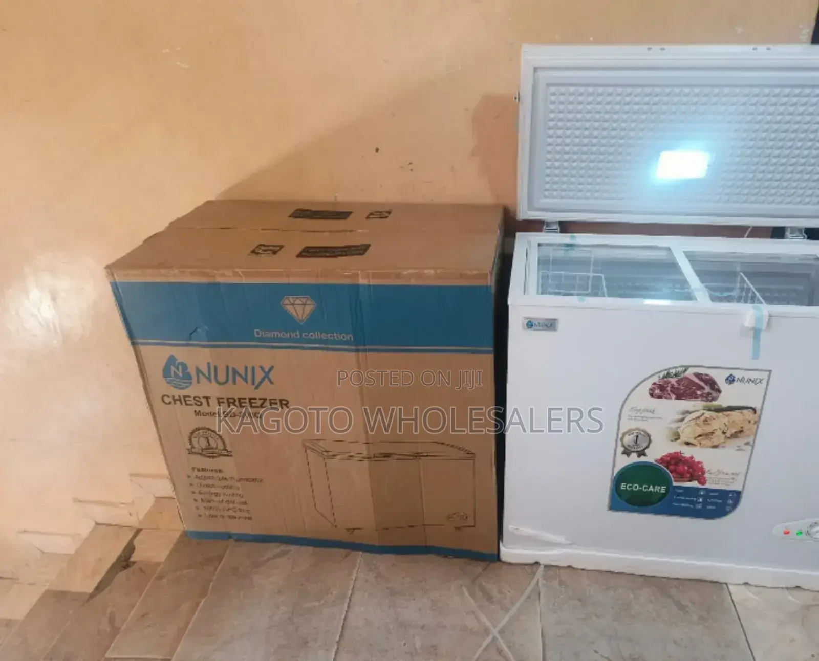 Nunix 150 L Deep Chest Freezer( White Color )Nu-150l/Fr