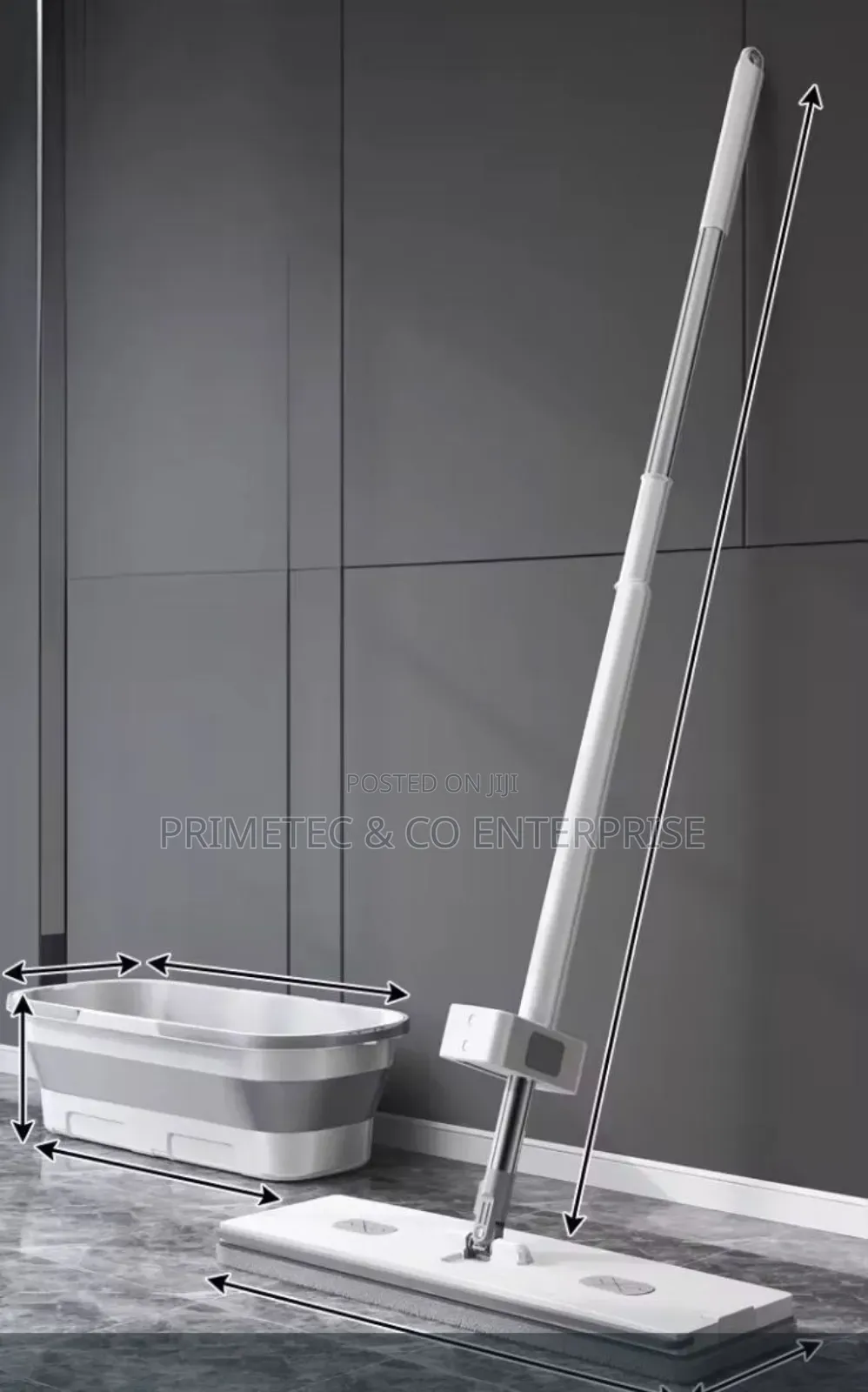 Household Flat Mops Hand-Free Mop Bucket .