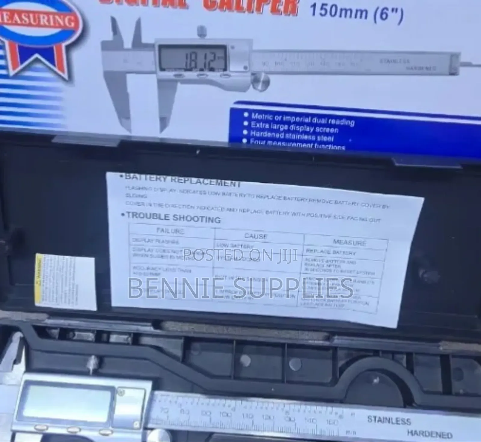 150mm Electronic Digital Caliper / 6" Digital Caliper