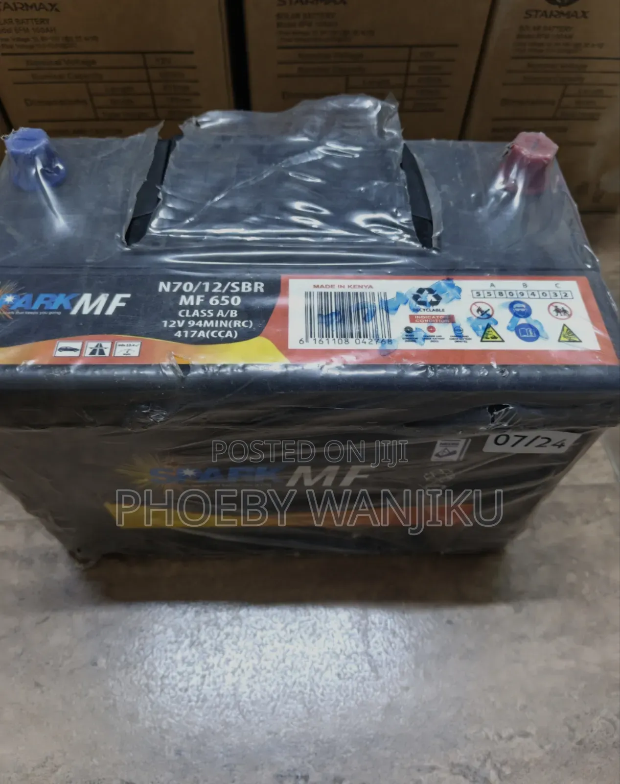 Car Battery, N70 Car Battery