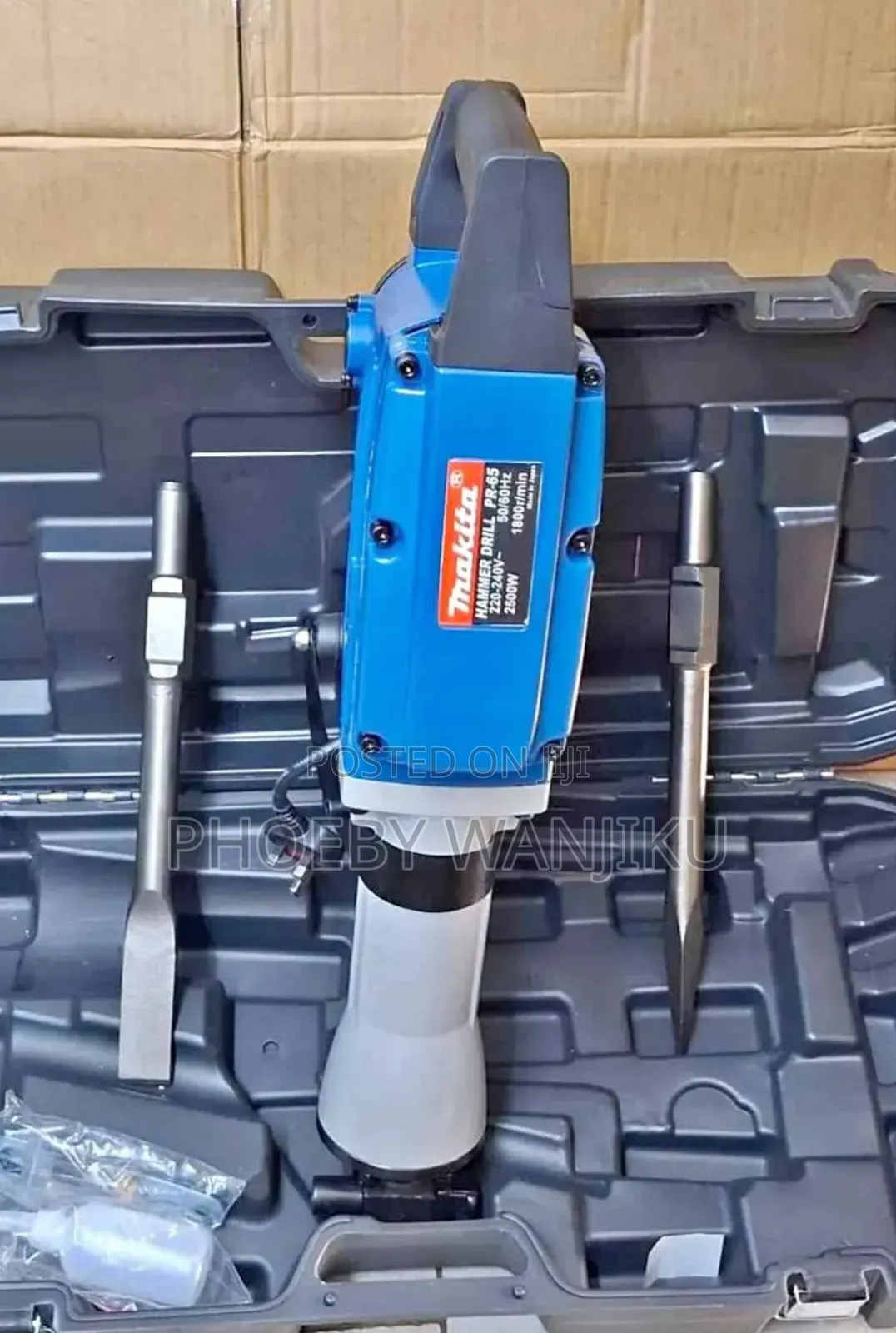 Electric Makita Demolition Hammer, Makita Jack Hammer