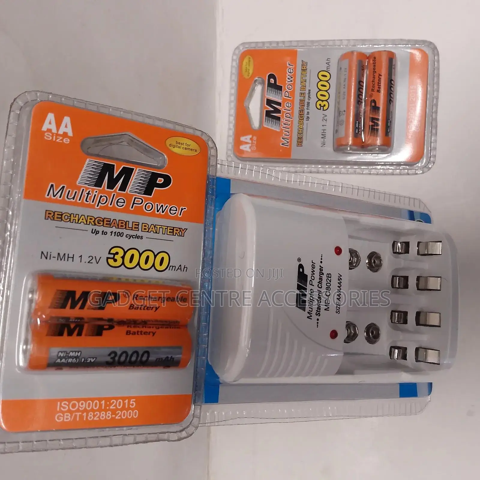 Aa Batteries 2 Pairs,9v Charger