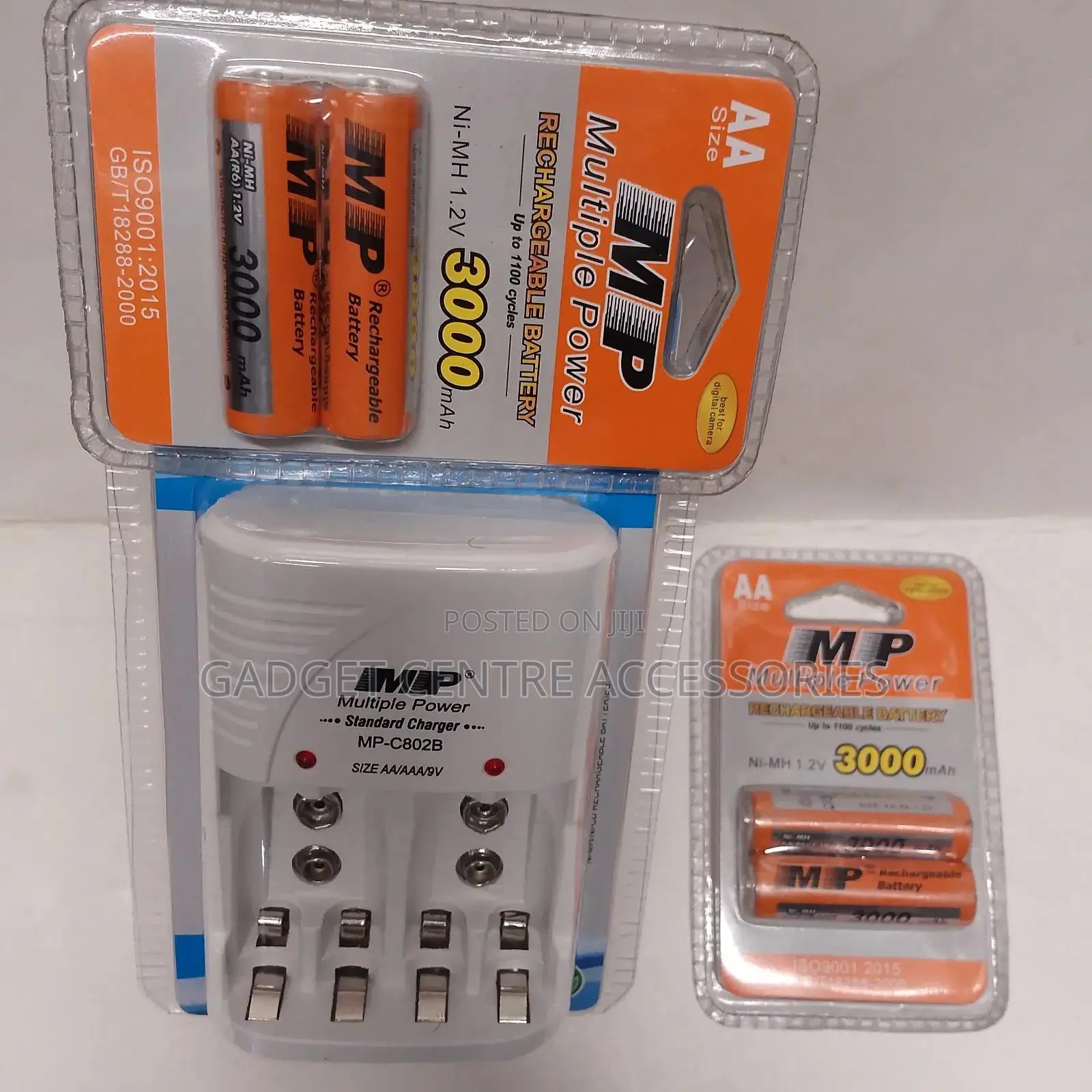 Aa Batteries 2 Pairs,9v Charger