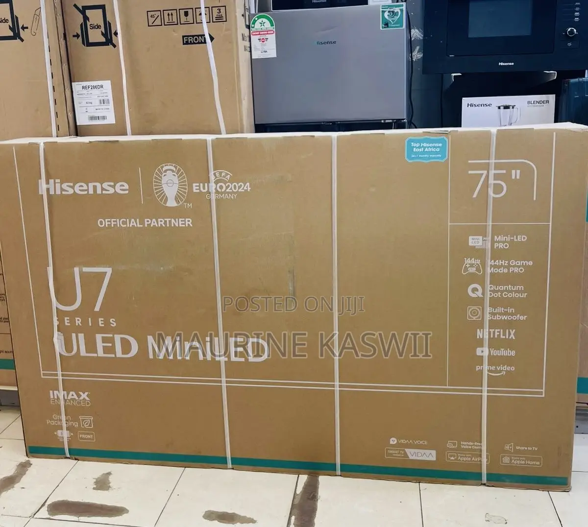 Hisense 75 Inch Uled Tv 75u7 Vida(2025