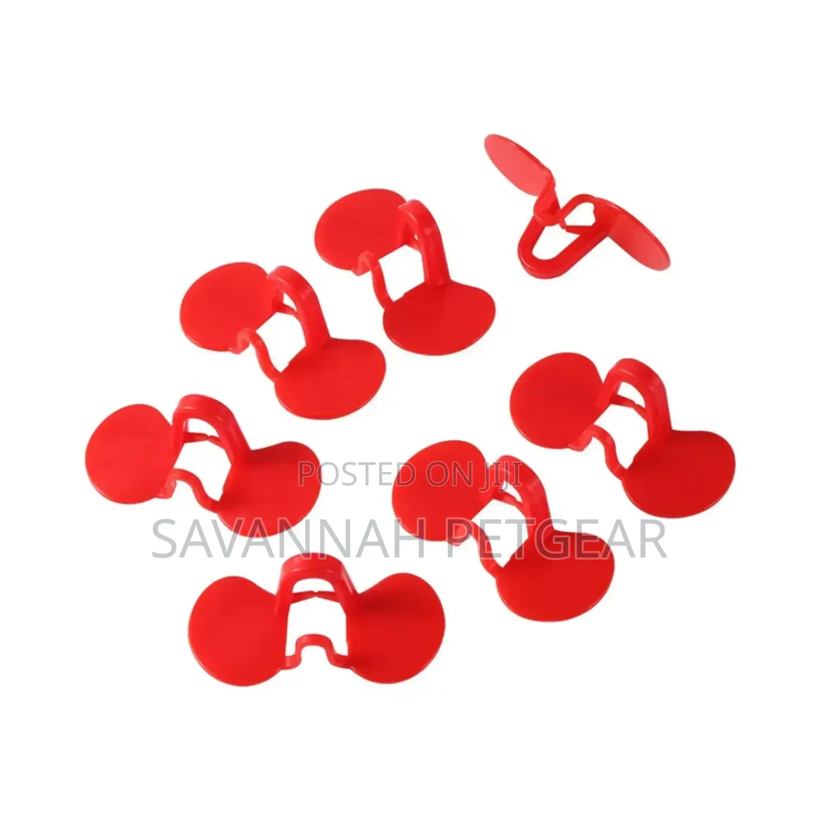 Plastic Chicken Eye Glasses for Poultry Pheasant Farm -100pc