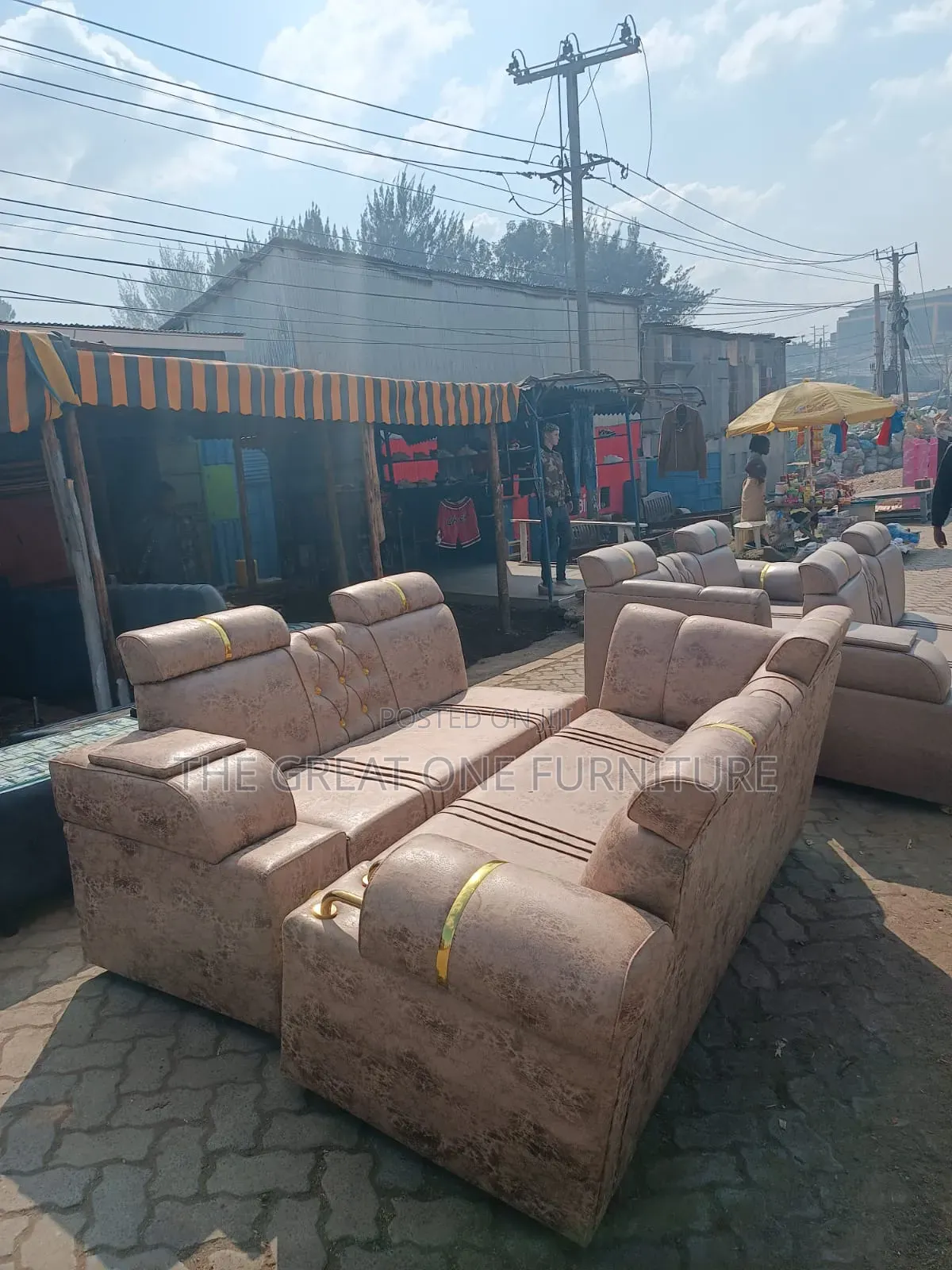 5 Seater L Shaped Couch