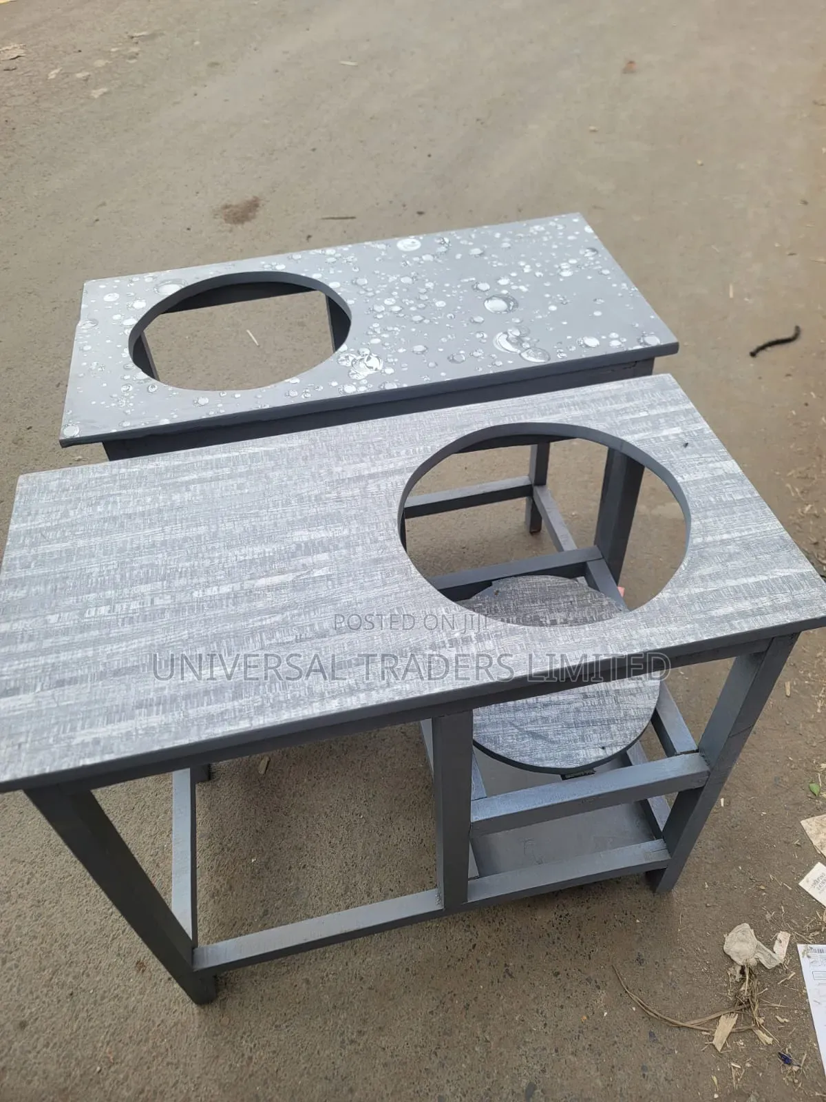 Kitchen Table With Provision for Gas Cylinder
