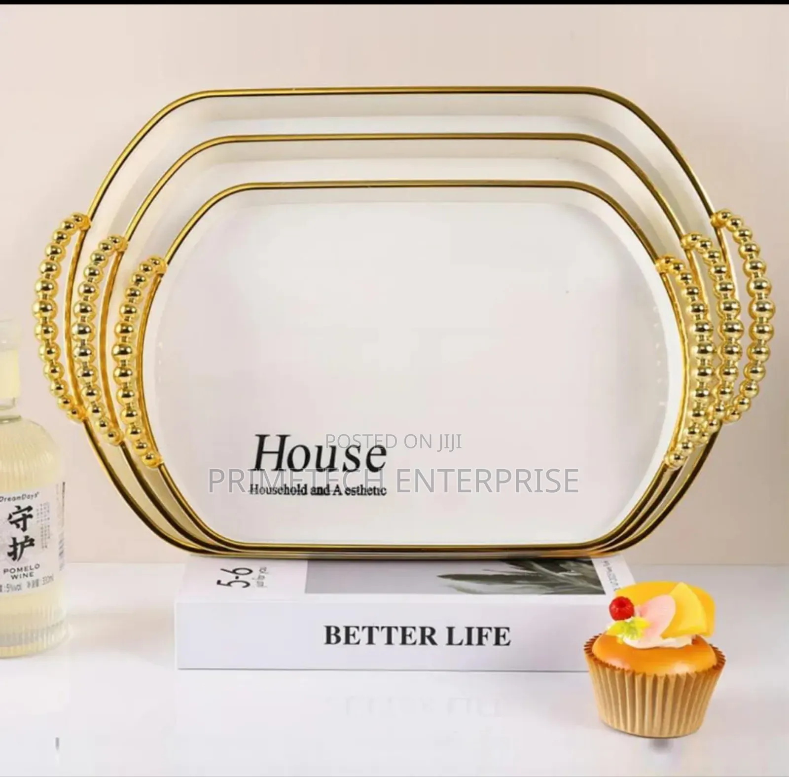 3pcs He House Acrylic Trays