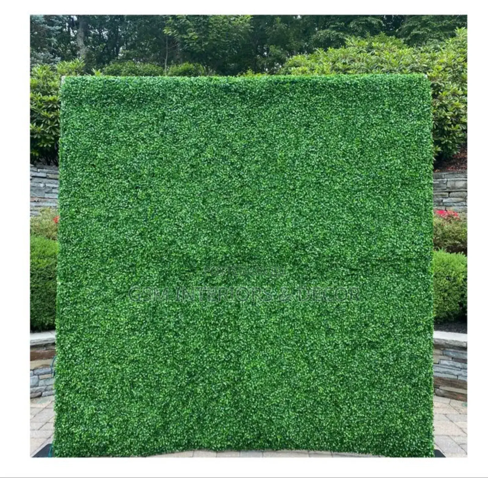 Artificial Green Wall Hedges for Events Decor