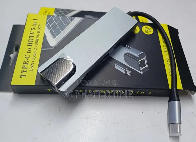 5-in-1 Multi-Port USB C Hub