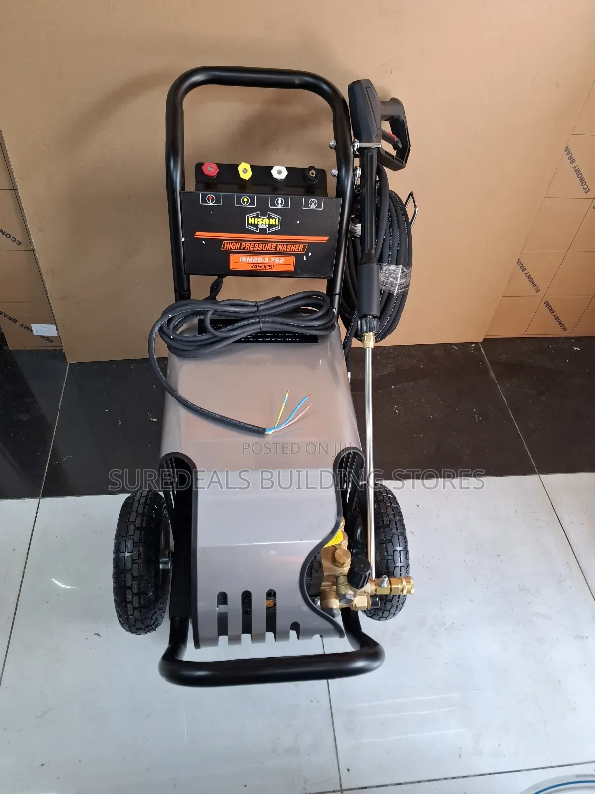 Hisaki Japan 3450psi Electric Car Wash Pressure Washer.