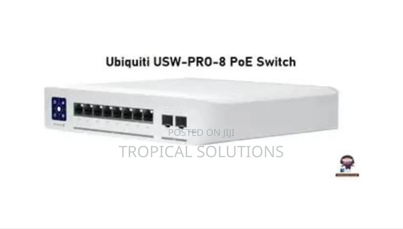 Ubiquiti Usw-Pro-8-Poe Unifi 8 Port Gbe Poe++ Switch