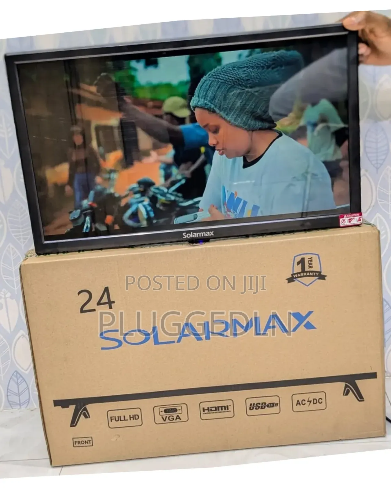 Solarmax 24-Inch Digital Led Tv Ac//Dc