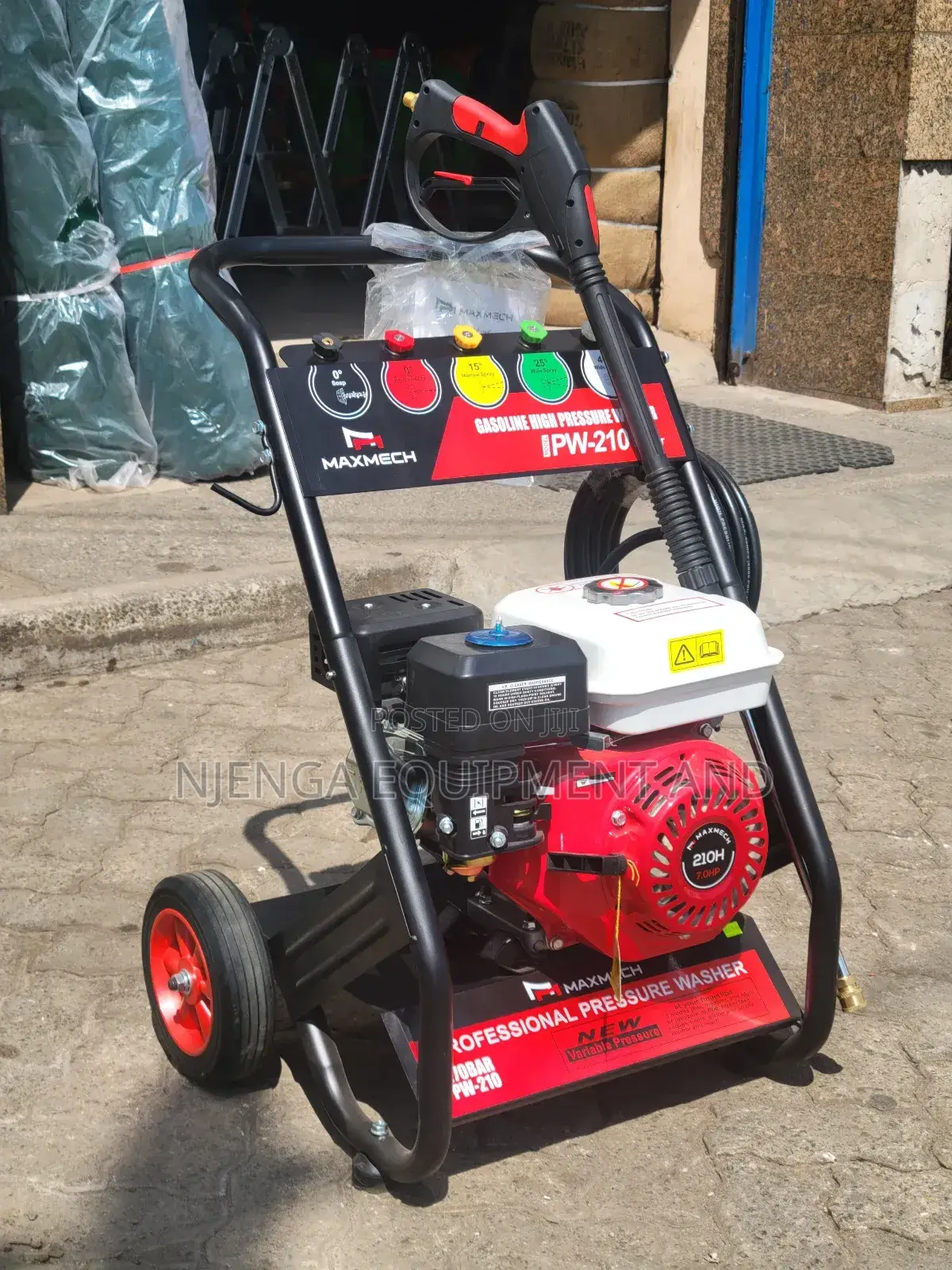 Petrol Pressure Washer 212cc (Maxmech Pw-210)