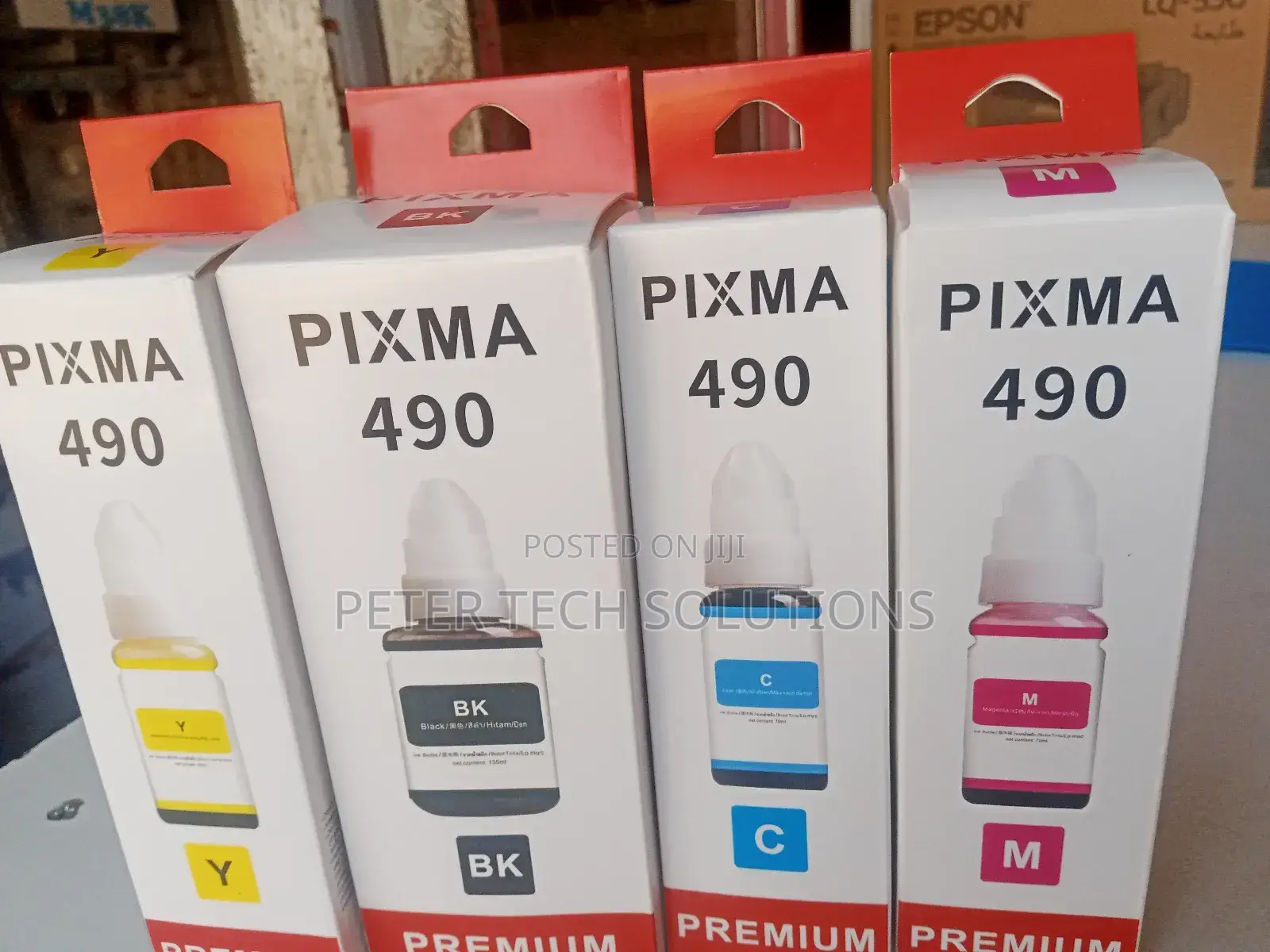 Pixma 490 Premium Canon Inks