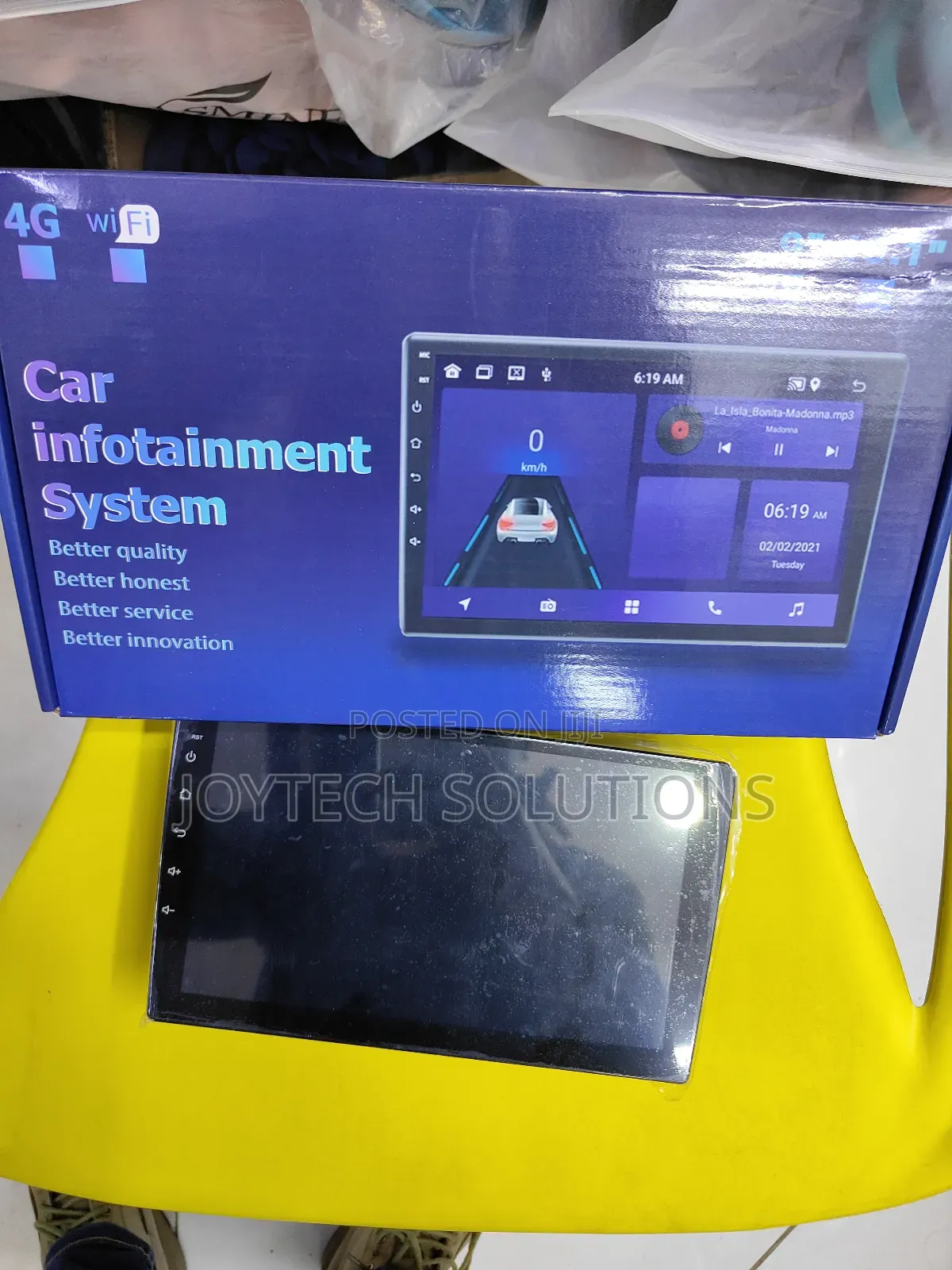 Car Android 10.1 Inches Car Infotainment System 4g ( 2 + 16 )