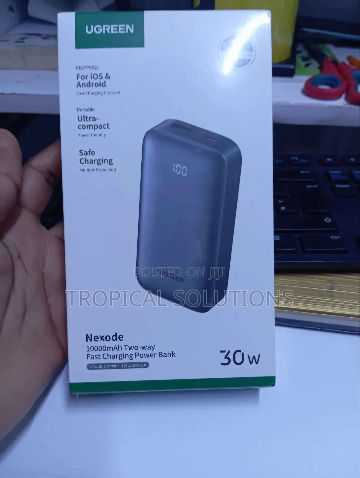 Powerbank 30w Ugreen Power Bank 10000mah Fast Charging