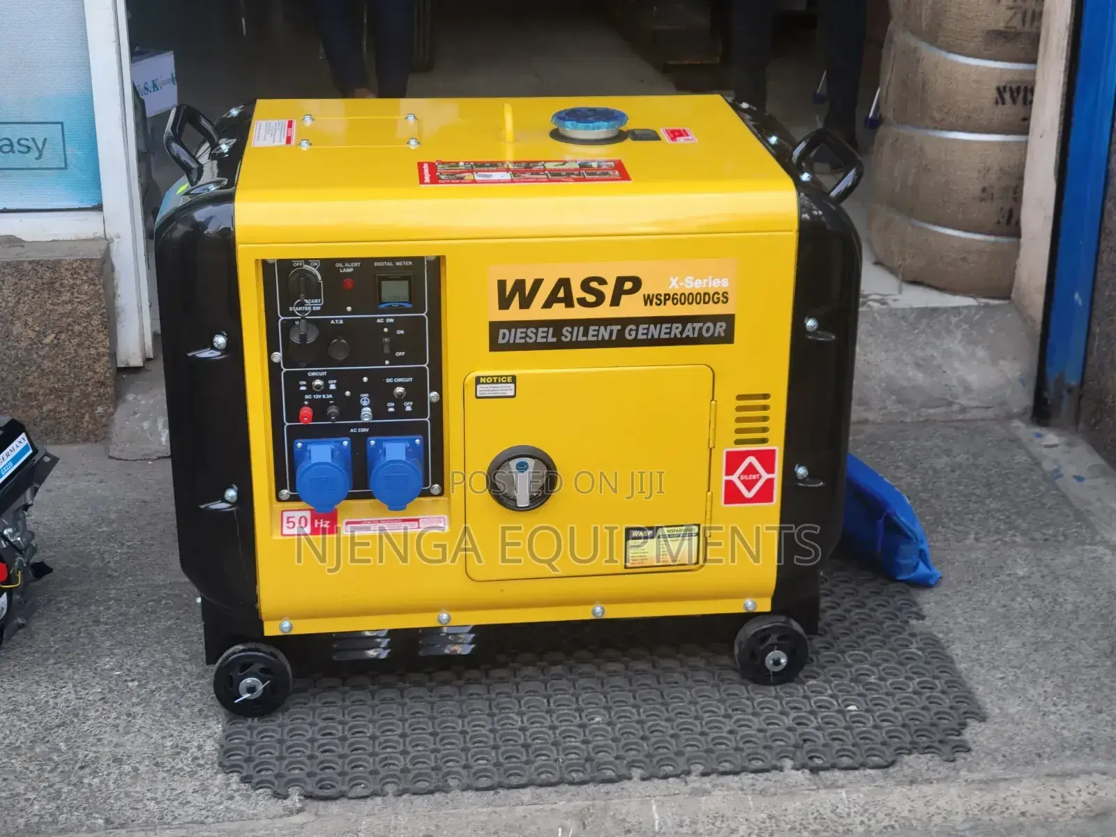 Wasp Wsp6009dgs Diesel Silent Generator