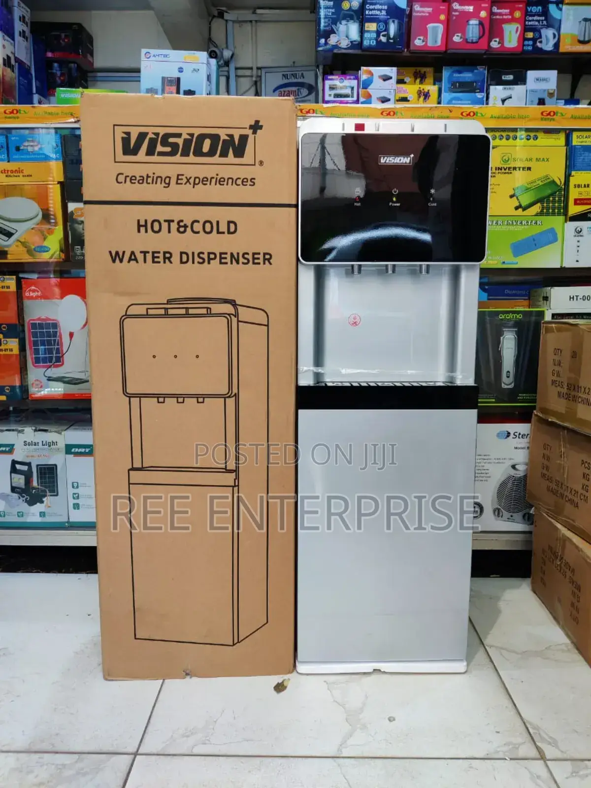 Vision Plus Dispenser 3taps Hot, Normal and Cold,