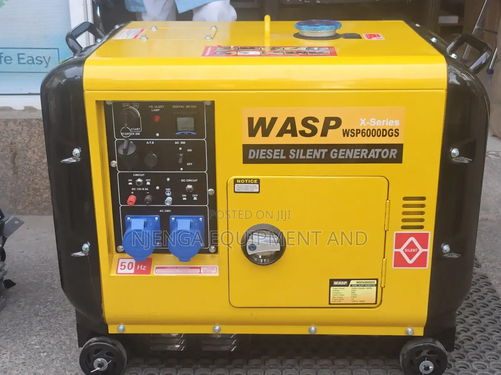 Wasp Portable Silent Generator 5.5kw
