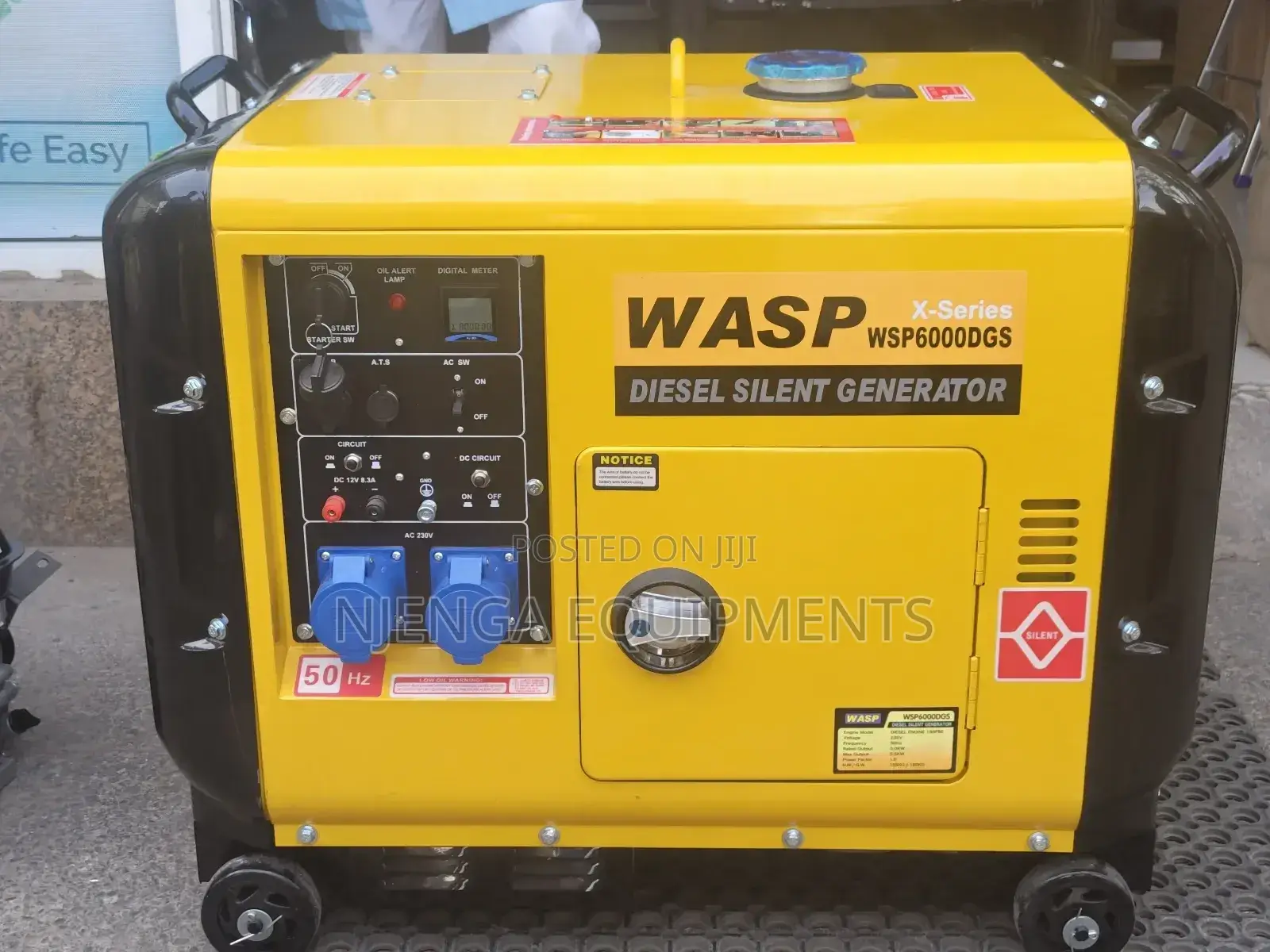 Wasp Portable Silent Generator 5.5kw