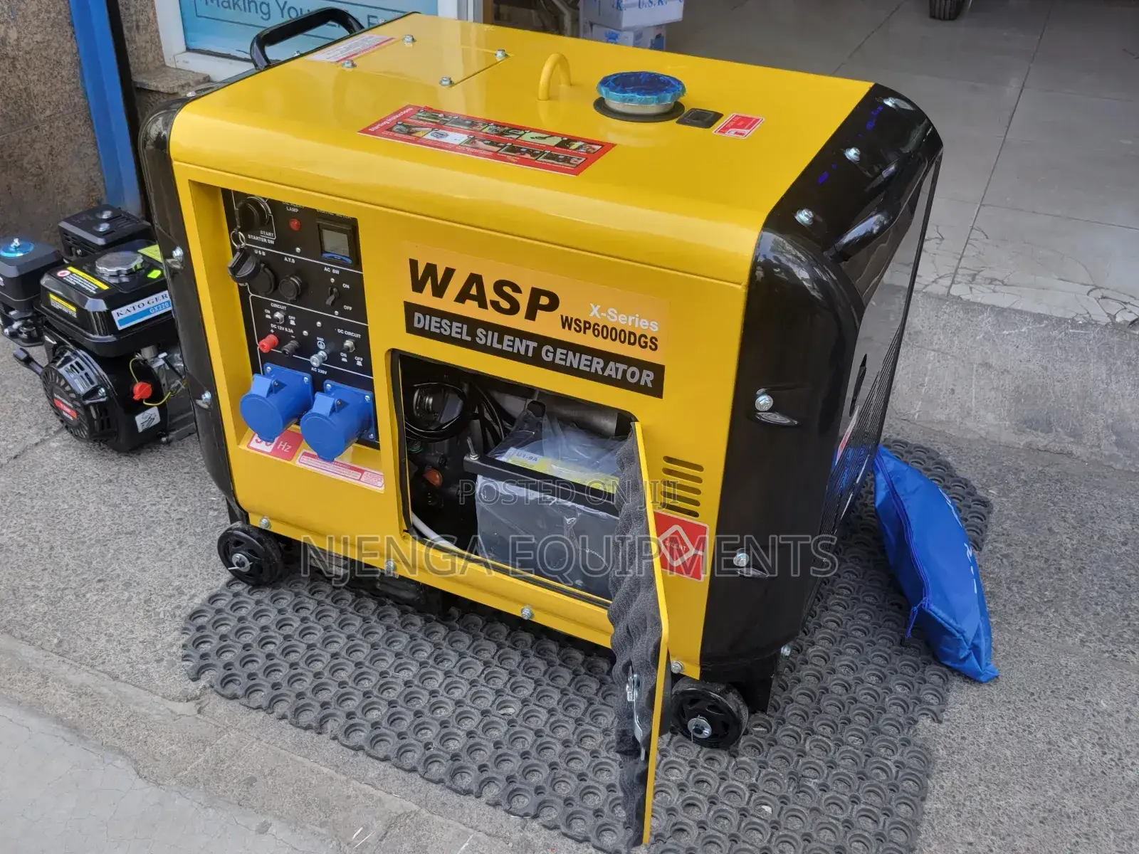 Wasp Wsp6009dgs 230v Silent Genset