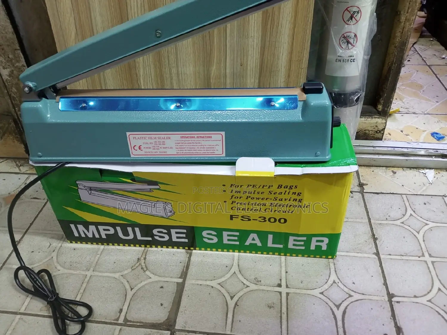 Most Suitable Fs300 Metallic Impulse Sealer