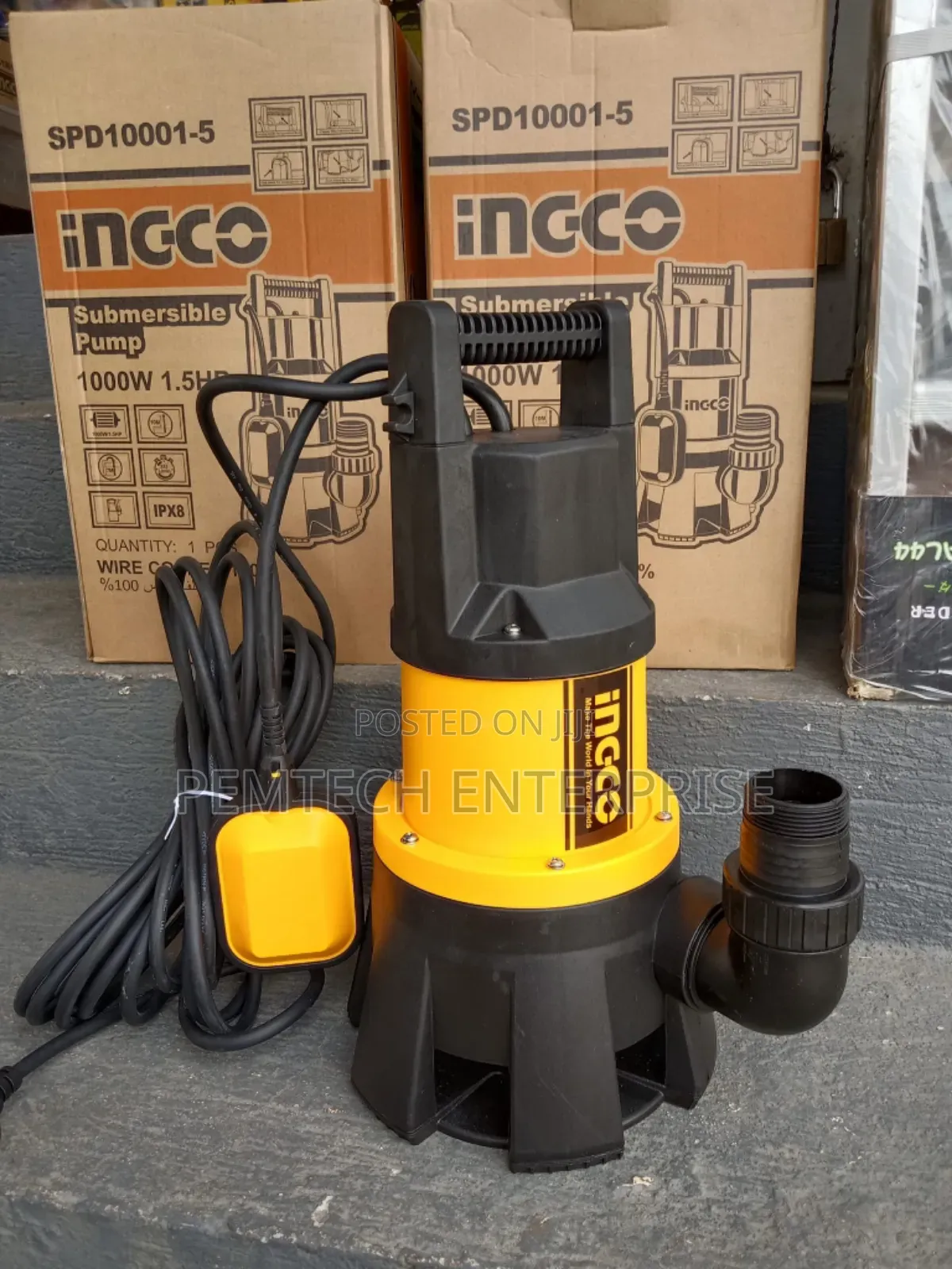 1000w Waste Water Submersible Pump