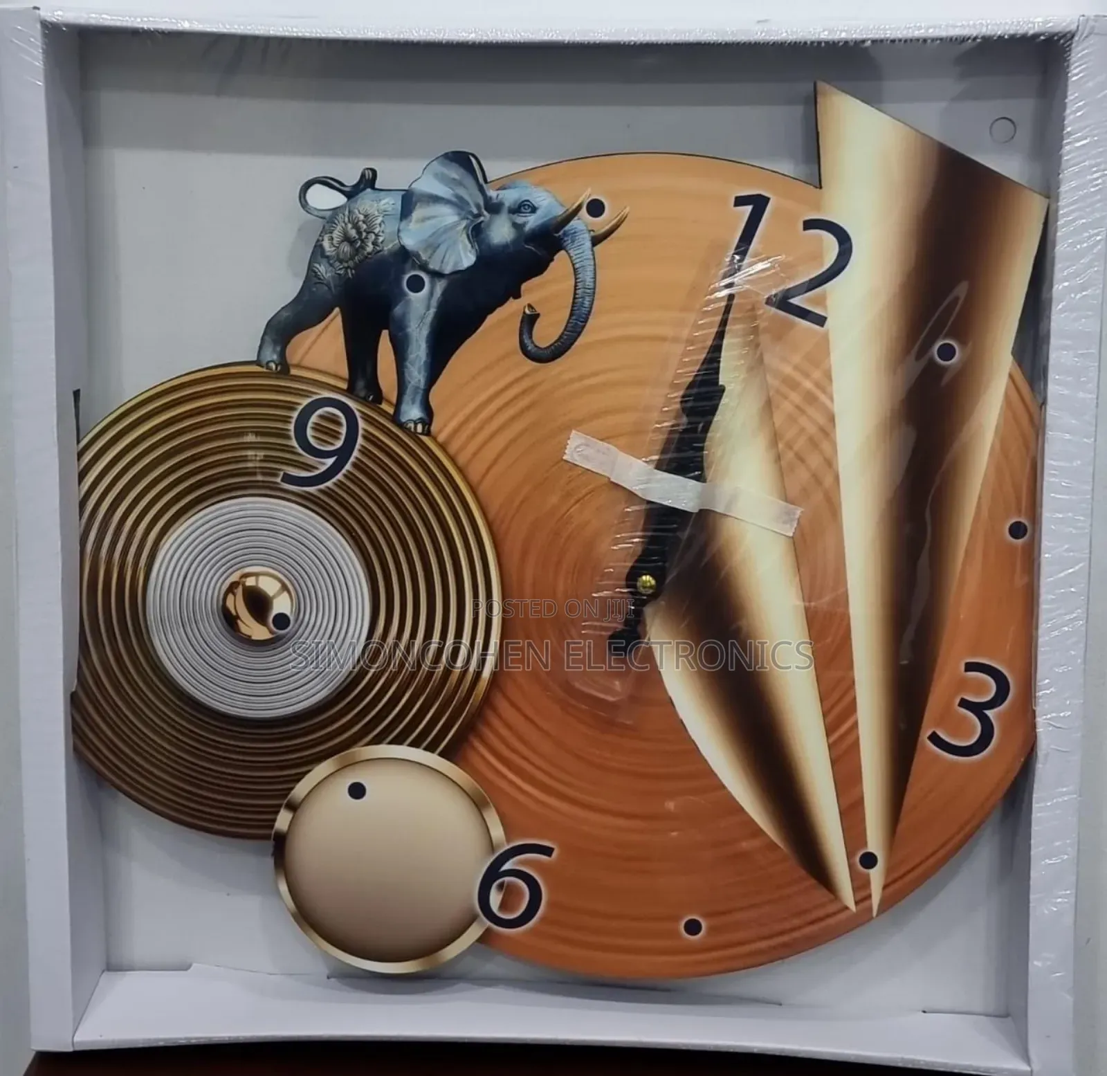 42x42cm Elegant Style Wall Mounted Decor Wall Clock