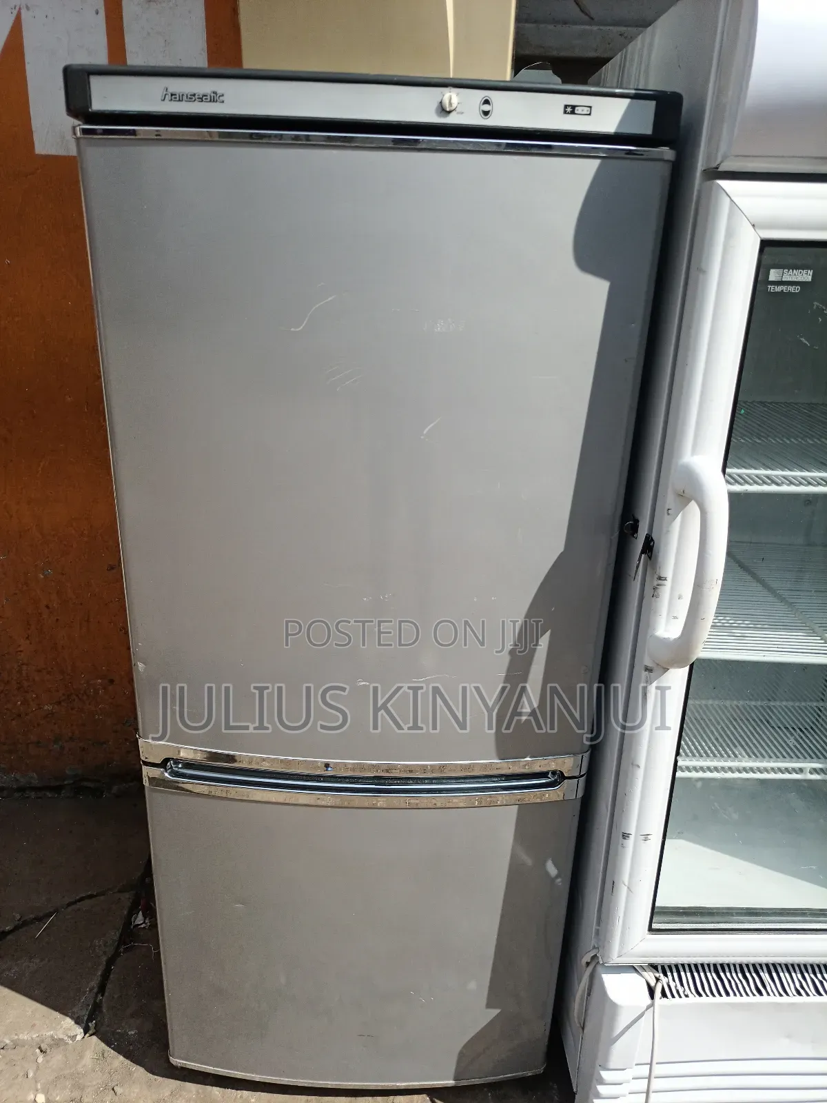 Double Door Bottom Freezer Kitchen Fridge